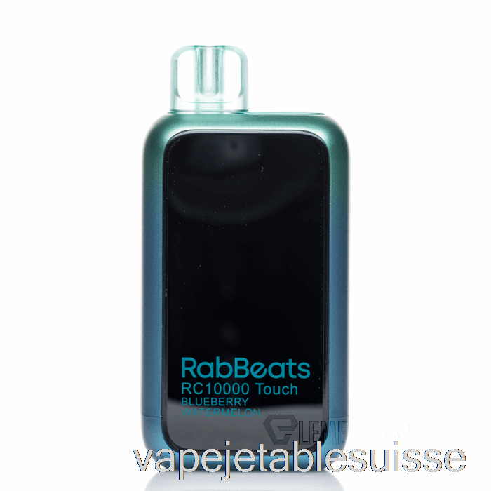 Vape Suisse Rabbeats Rc10000 Touch Jetable Myrtille Pastèque